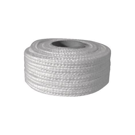 Diff – Tresse carrée THERMALTEX 16x16mm 5m – Joint d'étanchéité pour chaudières et fours – Température maxi 700°C – Fibre de verre renforcée