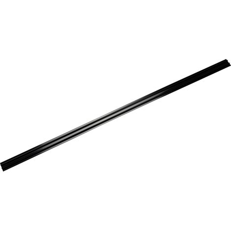 QAZQA Abdeckplatte 1-Phasen-Schiene schwarz 87 cm - Iconic