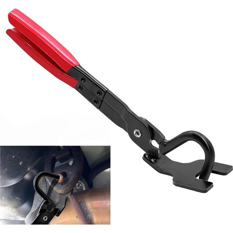 Abrazadera de goma de escape de 290 mm para goma de escape de coche (1/5)