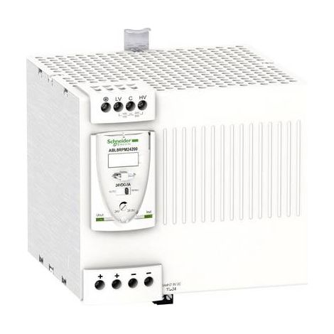 Phaseo ABL8 - alimentation à découpage - 20A - 100à240Vca mono/biphasé - 24Vcc (1/2)