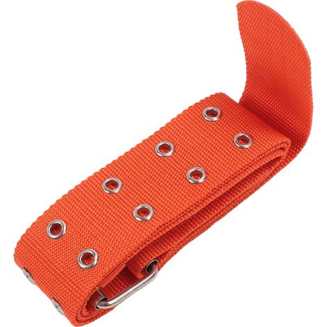 Ceinture de sauvetage en acier léger et haute résistance avec boucle de réglage, longe de sécurité antichute pour l'évacuation, l'escalade, l'inspection et le soudage. (1/5)
