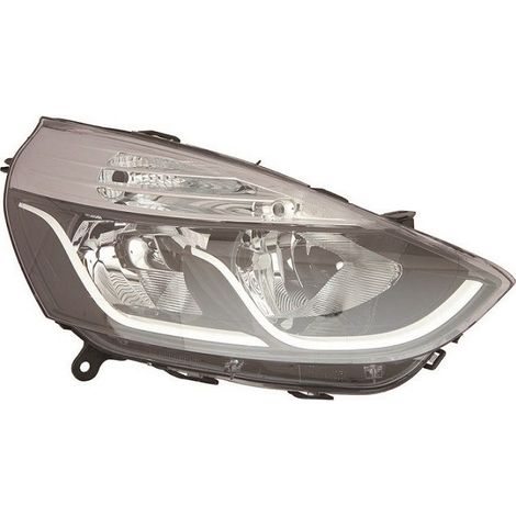Phare avant droit H7/H1 chromé Renault Clio 4 phase 2 2016-2019