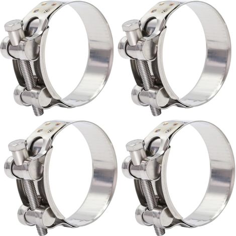 CCYKXA Schlauchschellen, 6er-Pack, Klemmbereich 40-43 mm, T-Bolzen-Schlauchschellen aus Edelstahl, T-Bolzen-Schlauchschellen für Wasserleitungen, Gasleitungen und Kfz-Schläuche