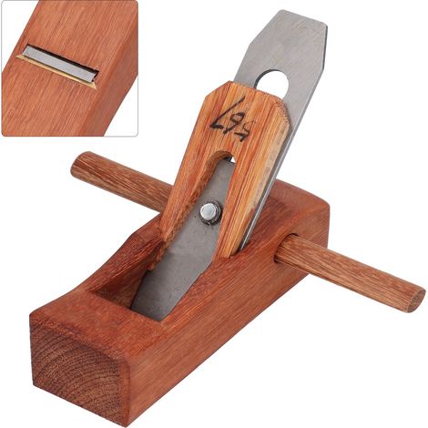 Rabot à main pour le travail du bois, outil de menuisier pour le rabotage et le détourage du bois (180)
