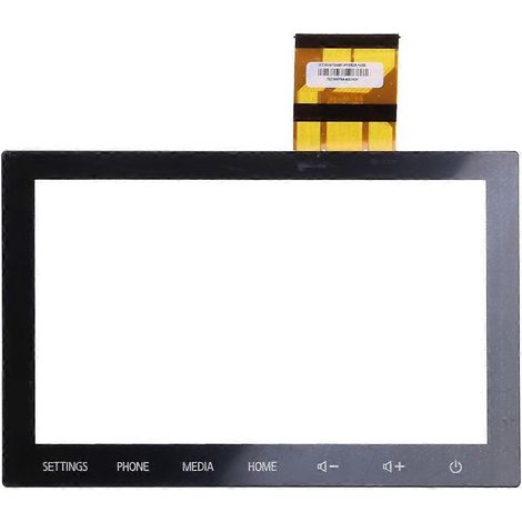 Écran 8 pouces avec digitizer capacitif, écran tactile 8740A104 pour affichage LCD, panneau tactile haute sensibilité, remplacement écran 8" pour réparation.