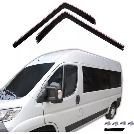 Комплект от 2бр. ветробрани за FIAT Ducato / Peugeot Boxer / Citroen Jumper 3 след 2006 Opel Movano след 2022