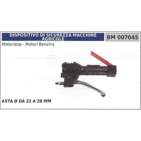 Dispositivo de seguridad para maquinaria agrícola NEW GARDEN STORE 007045
