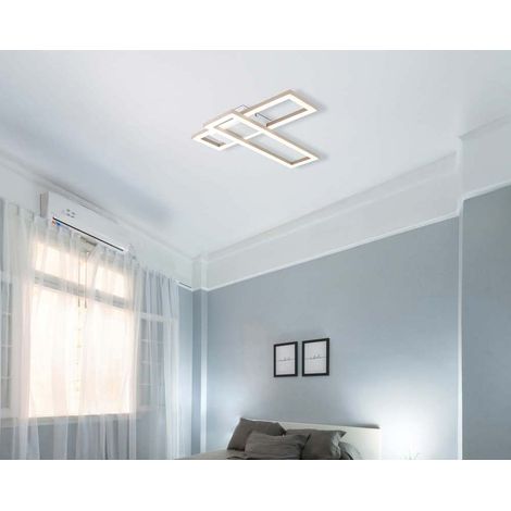 Deckenleuchte Deckenlampe Flurleuchte sand Wohnzimmerlampe CCT LED L 55 cm (1/5)