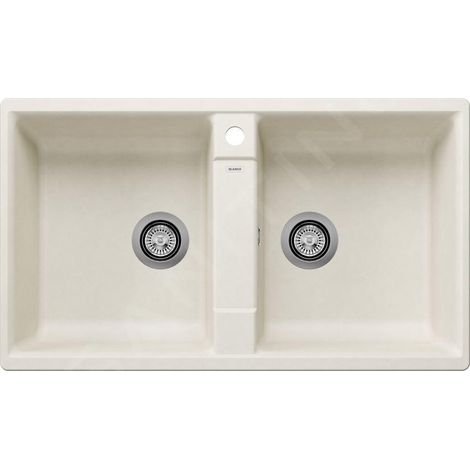 Blanco Zia 9 - Évier en silgranit, 860x500, blanc doux 527210 (1/2)