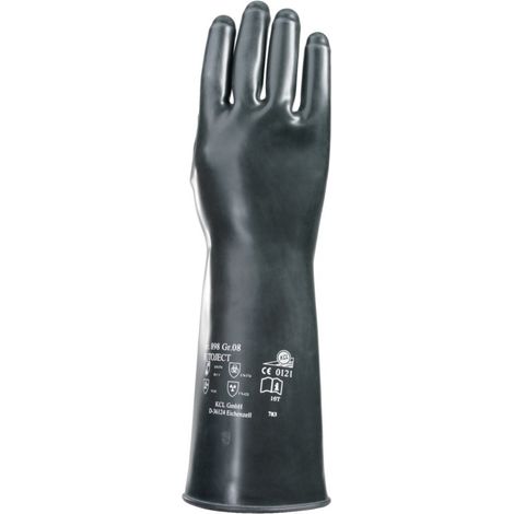 Honeywell Chemikalienhandschuhe Butoject 898 schwarz Gr. 10 - 898/10