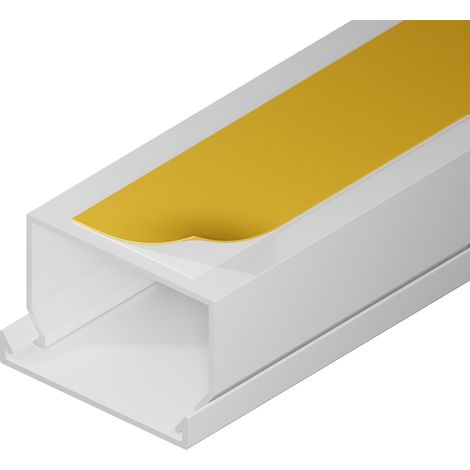 Goulotte électrique auto-adhésive 40х25 (2m) blanc EDO777757 EDO Solutions Technic (1/2)
