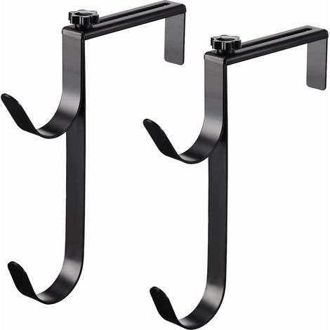 Crochet de Pool Pistolet Black iPainting ligne interne [piscine suspend] [Hooks amovible] [Mesures 19 x 22.5cm] [Paquet de 2] (1/5)