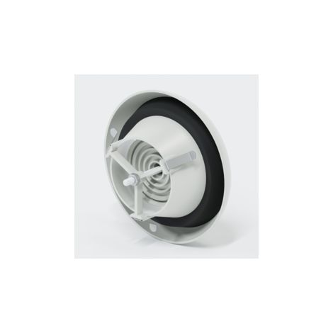 PO Abluftventil POLO-KWL DN 100, Verteilsystem DN 75