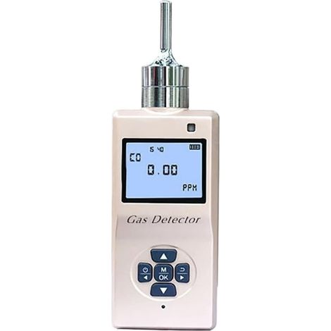 Moniteur de qualité de l'air Portable O3 Ozone Photoion Détecteur de gaz Pompe Détection de gaz d'aspiration Coque métallique Analyseurs de gaz d'air Capteur de détecteur O3 à faible puissance Capteur (1/5)