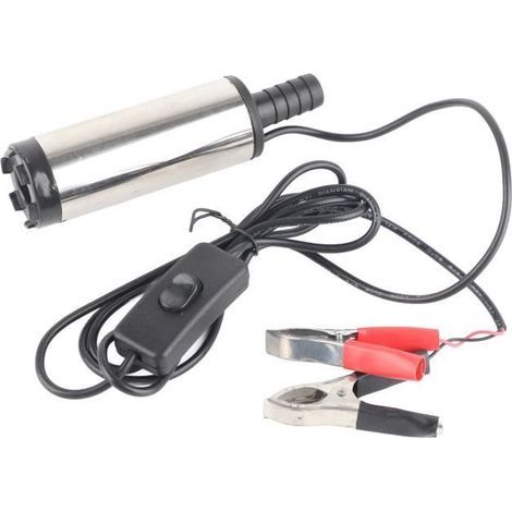 Pompe de Transfert 12V Kérosène Eau 12L/min (1/4)