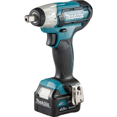 Makita Akku-Schlagschrauber TW141DSMJ, 12 V, 1/2, 145 Nm, 0-2.600 min, incl. 2x Akku 4 Ah, Ladegerät, Zubehör, MAKPAC (1/5)
