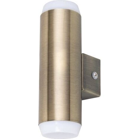 Applique extérieure LED 2x4W 3000K brun Catania 8939