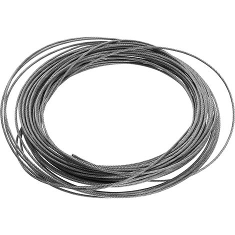 câble en acier inoxydable 304 de 15 mètres de diamètre 1,5 mm