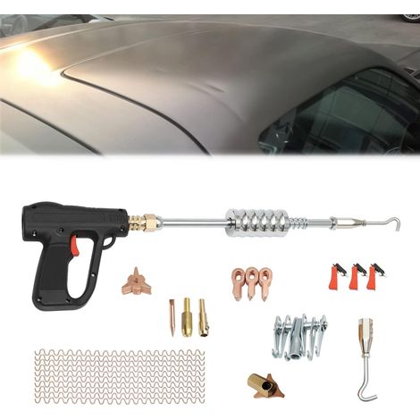 Ausbeulspotter 86-tlg Ausbeulwerkzeug Punktschweißgerät Mehrfachfunktion Dellenreparatur Werkzeug für KarosserieDellenreparatur, Reparaturgeräteschweißmaschinen, Bolzenschweißen (1/5)