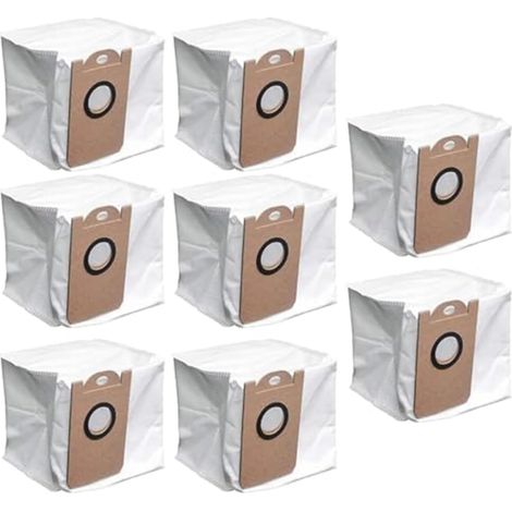 8 Stück Ersatz-Staubsaugerbeutel für Zaco A10 Pro Staubsauger Roboter, Staubsauger Staubsammelbeutel Stoffbeutel (1/5)