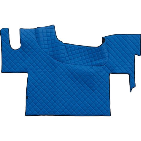 Tappeto unico in Skeentex - Blu - compatibile per Renault T (06/13) no tunnel (1/2)