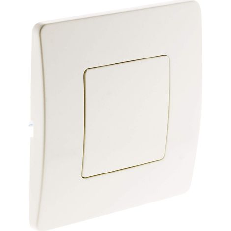 Zenitech - Placca Copri Scatola 80x80mm - Venus - Compatibile con Scatole Standard, Fissaggio a Viti/Graffe, Facile da Clipare - Installazione Prima della Verniciatura, Certificato CE - Bianco (1/4)
