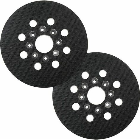 Scheda abrasiva da 125 mm compatibile con Bosch PEX 220 A, GEX 125-1 AE, PEX 220 AE, Skil 7402/7490, 2 pezzi (1/5)