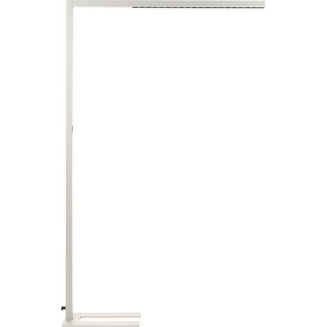 LED Stehlampe MENSA mit Bewegungsmelder Metall Silber