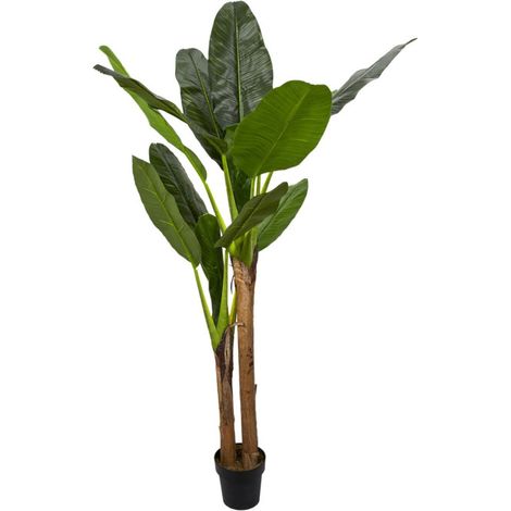 Plante Artificielle XXL "Bananier" 160cm Vert (1/5)
