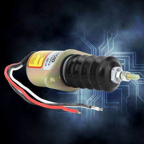 Ersatzsatz für 12V-Absperrventil mit Stahlgehäuse für Dieselmotoren AM124379 (1/5)