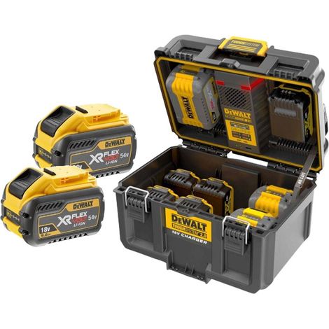 DeWalt DWST83470 Toughsystem 2 Charger Box 18 / 54v XR x 2 DCB547 9.0ah Battery (1/5)