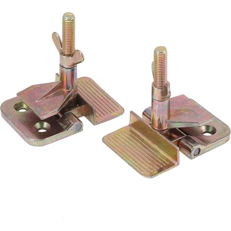 Ensemble de 2 pinces à charnière papillon en métal pour impression sérigraphique, outil de bricolage