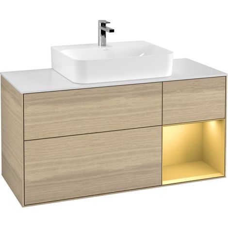 Villeroy & Boch F171HFPC Meuble sous-lavabo Finion F17