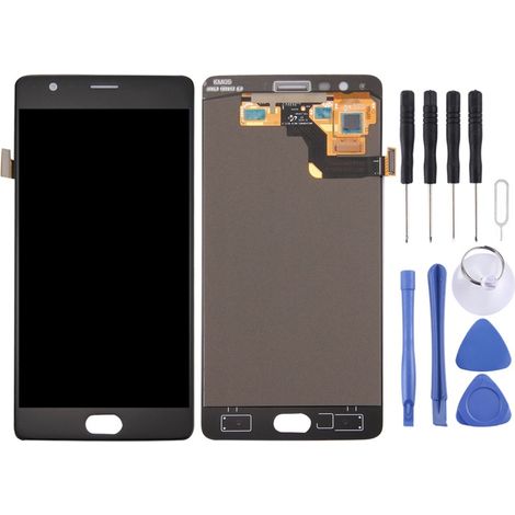 Compatible with the OnePlus 3T's unibody LCD touchscreen (color: black) (1/4)