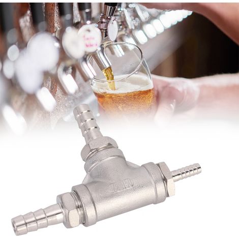Pierre d'aération en ligne en acier inoxydable pour le brassage de la bière à domicile, accessoires pour le brassage amateur (1/5)