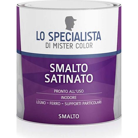 Lo Specialista Smalto Satinato Bianco 0,5 l