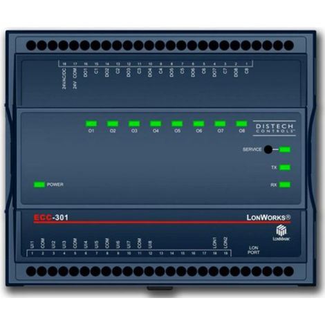 Distech Controls ECL-PTU-308 Programmierbare Steuerung