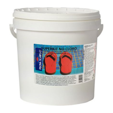 Superkit no cloro trattamento completo  4 x 280 gr 1,12 kgLAPI