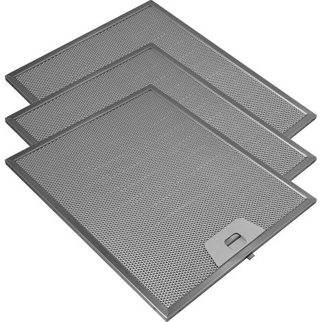 Filtro metálico AllSpares (3 unidades) compatible con AEG/Zanussi 50248271004 (1/5)