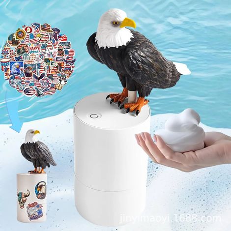 Distributeur de savon (Eagle) et de gel hydroalcoolique en mousse - Distributeur automatique sans contact (1/4)