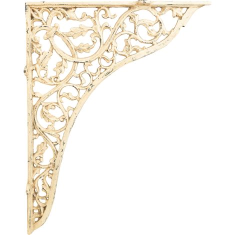Shelf supports Bracket for wall shelves Cast iron shelf supports Brackets for strong shelves Wall shelf supports 72x54x8 cm (1/5)