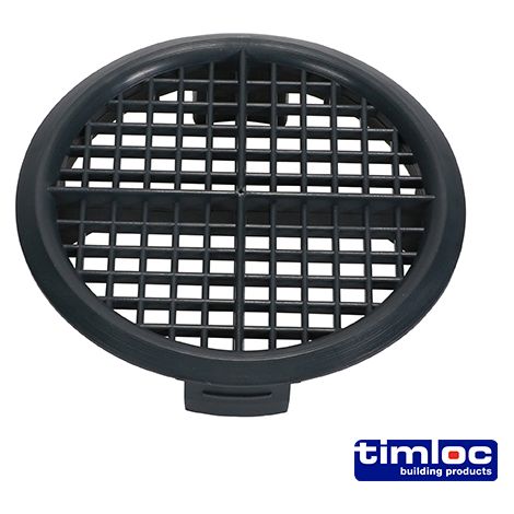 Timloc Push-in Soffit Vent Grey -  70.0