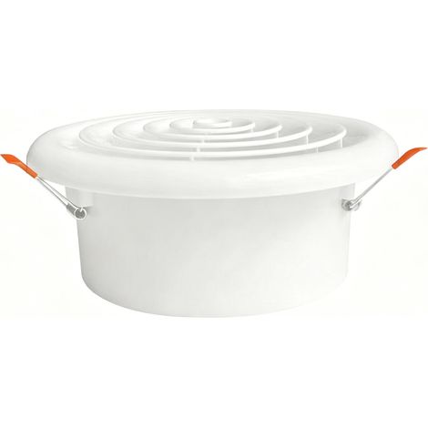 Griglia di ventilazione in plastica con clip di rilascio - 2 3