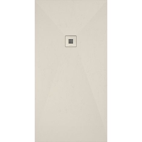 Receveur de douche Gotham  Dimension receveur: 140 x 90 cm - Couleur receveur: Cream