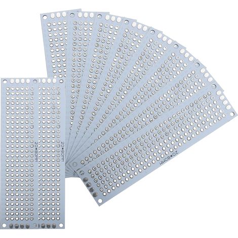 10Pcs Platine À Souder 3.15"x0.79" Pour Projets Électroniques DIY (1/5)