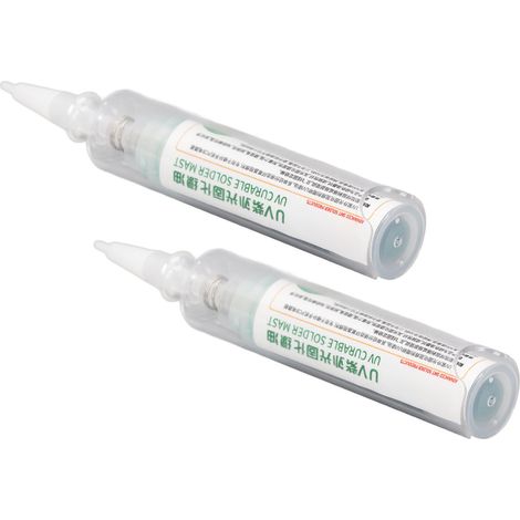 Stück Lötstopplack für Leiterplatten, UV-härtend, für Löt- und BGA-Reparaturen, grün (1/5)