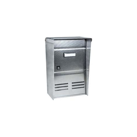 BOÎTE AUX LETTRES EXTÉRIEURE POUR REVUE DUBLO EVO EN ACIER INOXYDABLE -DR2EIXL 26x12xH37 cm