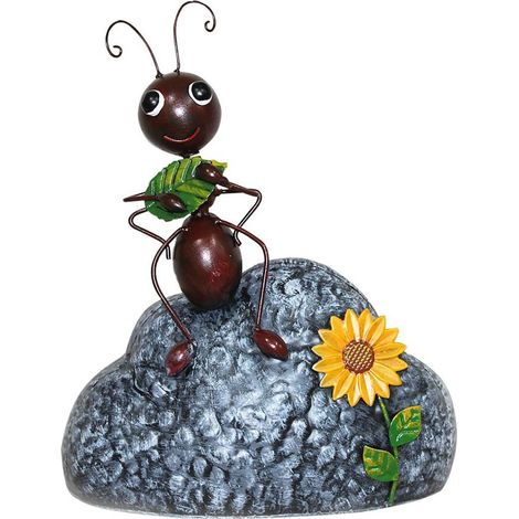 Dekoration MagicHome Mecco, Ameise, Blech, 24x15x30 cm