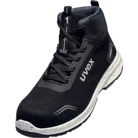 [NEUWERTIG] B-Ware Uvex Stiefel 1 sport S2 Sicherheitsschuh Herren Damen schwarz Weite 14 Gr. 42 (1/2)