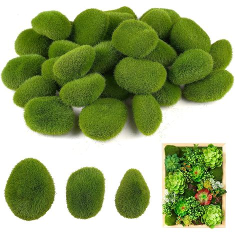 Lot de 30 Boules de Mousse artificielles Vertes - pour Arrangements Floraux (1/5)